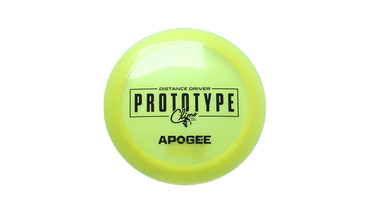 Climo Disc Golf 2026 Proto Signature Line Apogee Distance Driver Front View