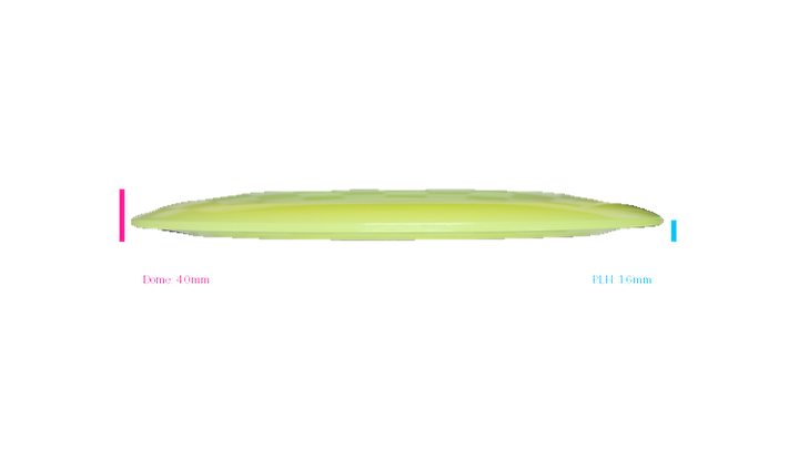Climo Disc Golf 2026 Proto Signature Line Apogee Distance Driver Profile View