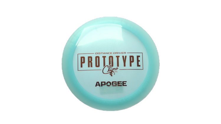 Climo Disc Golf 2026 Proto Signature Line Apogee Distance Driver Front View