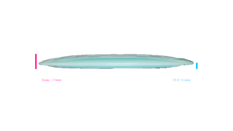 Climo Disc Golf 2026 Proto Signature Line Apogee Distance Driver Profile View