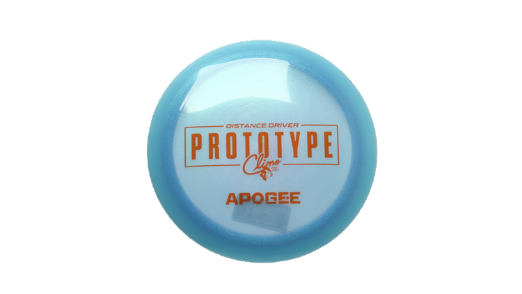 Climo Disc Golf 2026 Proto Signature Line Apogee Distance Driver Front View