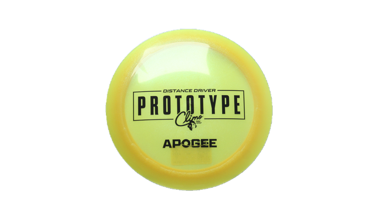 Climo Disc Golf 2026 Proto Signature Line Apogee Distance Driver Front View