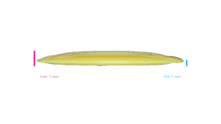 Climo Disc Golf 2026 Proto Signature Line Apogee Distance Driver Profile View