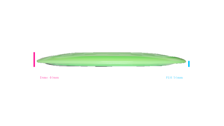 Climo Disc Golf 2026 Proto Signature Line Apogee Distance Driver Profile View