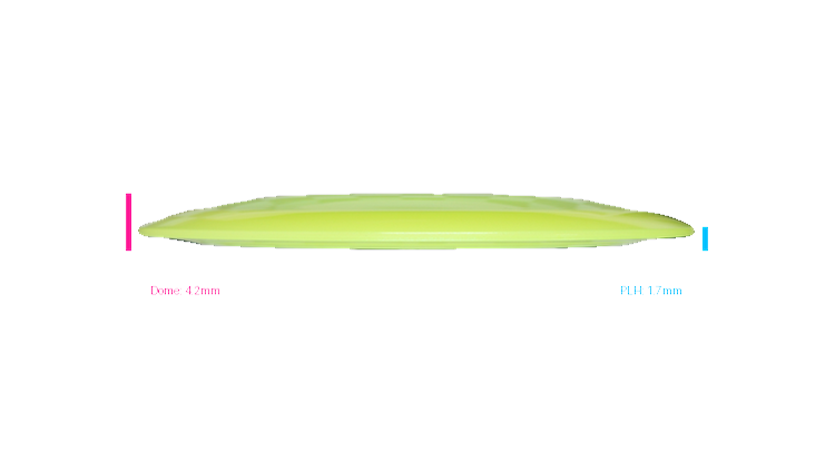 Climo Disc Golf 2026 Proto Signature Line Apogee Distance Driver Profile View