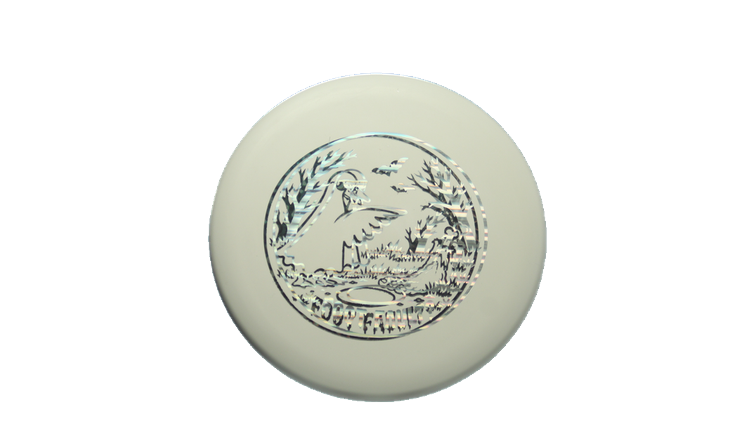 Pie Pan Discs 2026 Halloween Foot Fault Eggs-Out Stick Butter Bagger Putter Front View