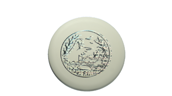 Pie Pan Discs 2026 Halloween Foot Fault Eggs-Out Stick Butter Bagger Putter Front View