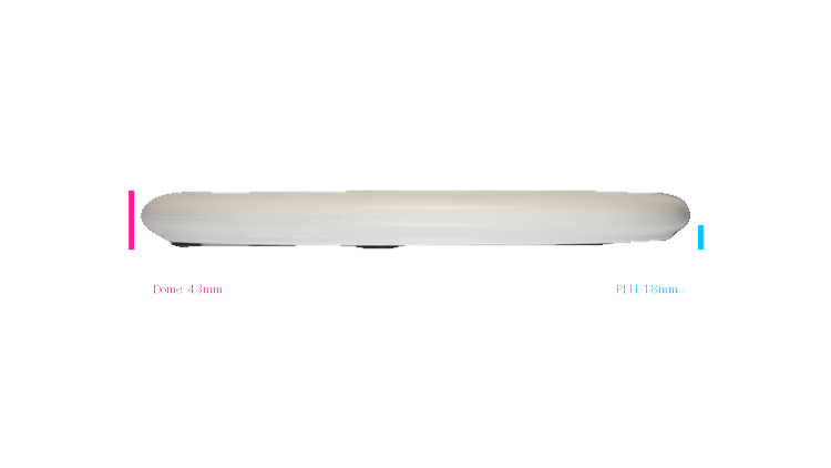 Pie Pan Discs 2026 Halloween Foot Fault Eggs-Out Stick Butter Bagger Putter Profile View