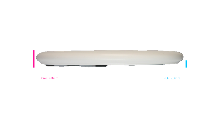 Pie Pan Discs 2026 Halloween Foot Fault Eggs-Out Stick Butter Bagger Putter Profile View
