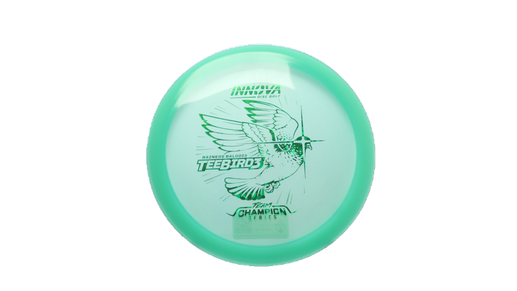 Innova 2026 Rainers Balodis Tour Series Proto Glow Champion Teebird3 Fairway Driver Front View