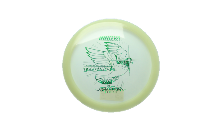 Innova 2026 Rainers Balodis Tour Series Proto Glow Champion Teebird3 Fairway Driver Front View
