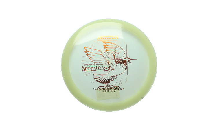 Innova 2026 Rainers Balodis Tour Series Proto Glow Champion Teebird3 Fairway Driver Front View