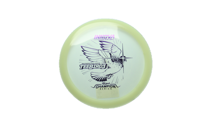 Innova 2026 Rainers Balodis Tour Series Proto Glow Champion Teebird3 Fairway Driver Front View