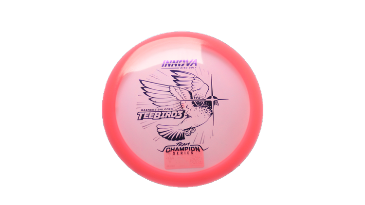 Innova 2026 Rainers Balodis Tour Series Proto Glow Champion Teebird3 Fairway Driver Front View
