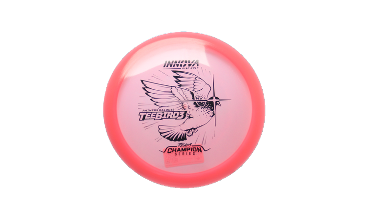 Innova 2026 Rainers Balodis Tour Series Proto Glow Champion Teebird3 Fairway Driver Front View