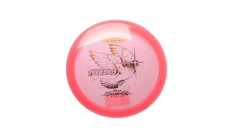 Innova 2026 Rainers Balodis Tour Series Proto Glow Champion Teebird3 Fairway Driver Front View