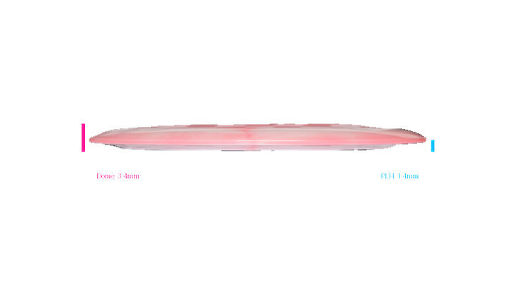Innova 2026 Juliana Korver Tour Series Proto Glow Halo Star Mamba Distance Driver Profile View