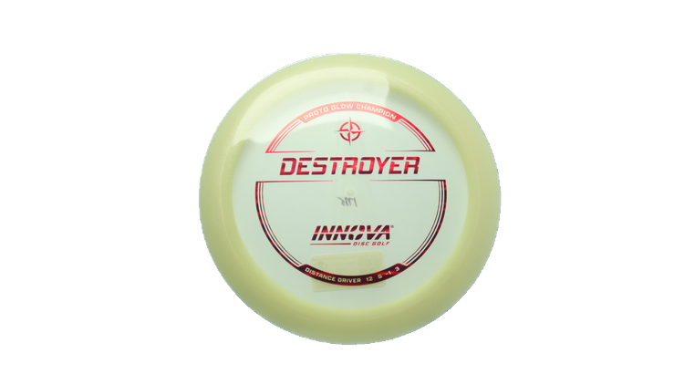 Innova Proto Glow Champion Destroyer Distance Driver Front View