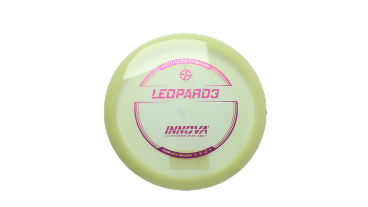 Innova Proto Glow Champion Leopard3 Fairway Driver Front View