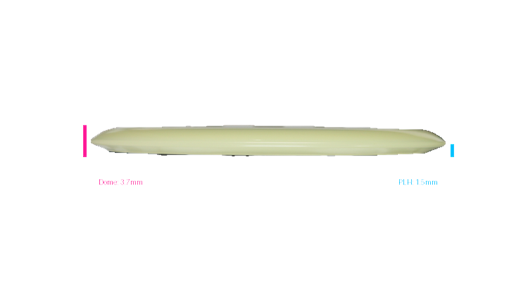Innova Proto Glow Champion Rollo Midrange Profile View