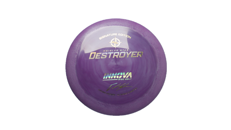 Innova 2026 2X Eveliina Signature Edition Swirled Star Destroyer Distance Driver Front View