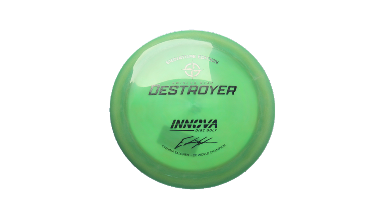 Innova 2026 2X Eveliina Signature Edition Swirled Star Destroyer Distance Driver Front View