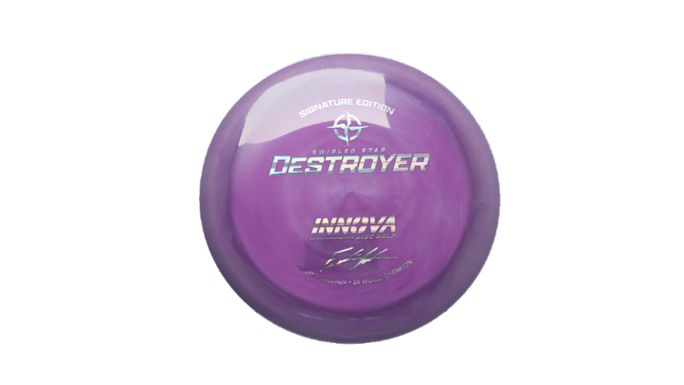 Innova 2026 2X Eveliina Signature Edition Swirled Star Destroyer Distance Driver Front View