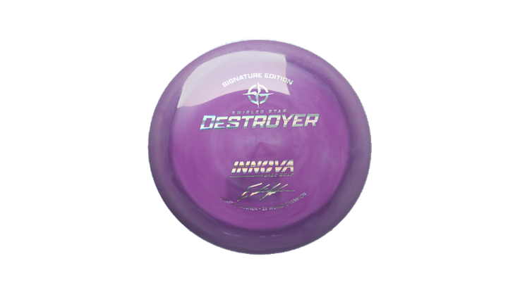 Innova 2026 2X Eveliina Signature Edition Swirled Star Destroyer Distance Driver Front View