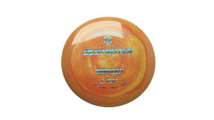 Innova 2026 2X Eveliina Signature Edition Swirled Star Destroyer Distance Driver Front View