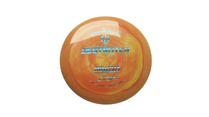 Innova 2026 2X Eveliina Signature Edition Swirled Star Destroyer Distance Driver Front View