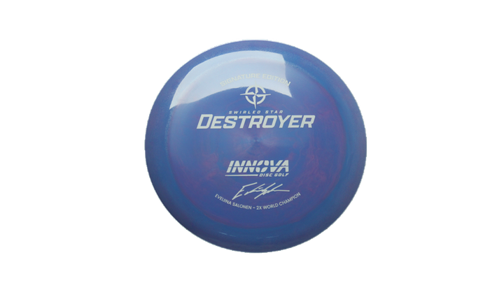 Innova 2026 2X Eveliina Signature Edition Swirled Star Destroyer Distance Driver Front View