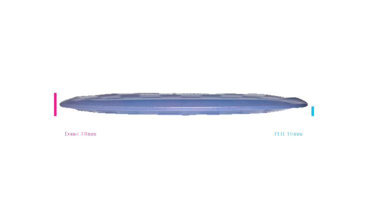 Innova 2026 2X Eveliina Signature Edition Swirled Star Destroyer Distance Driver Profile View