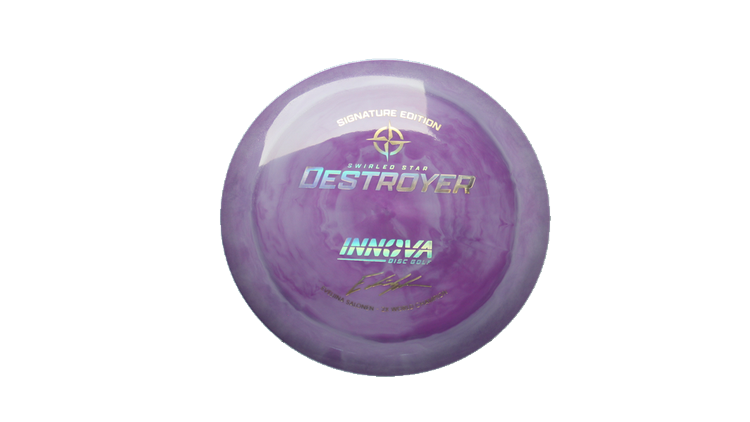 Innova 2026 2X Eveliina Signature Edition Swirled Star Destroyer Distance Driver Front View