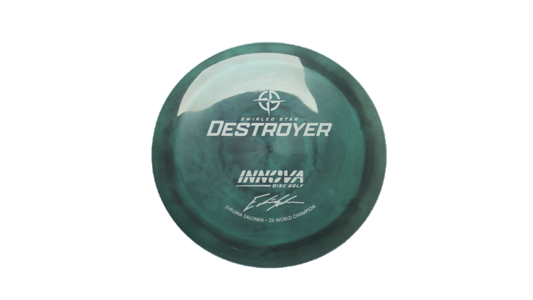 Innova 2026 2X Eveliina Signature Edition Swirled Star Destroyer Distance Driver Front View
