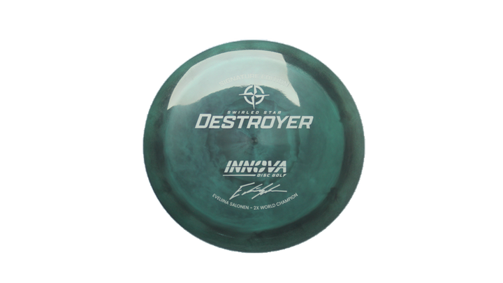 Innova 2026 2X Eveliina Signature Edition Swirled Star Destroyer Distance Driver Front View