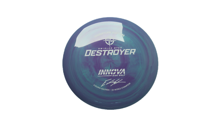 Innova 2026 2X Eveliina Signature Edition Swirled Star Destroyer Distance Driver Front View
