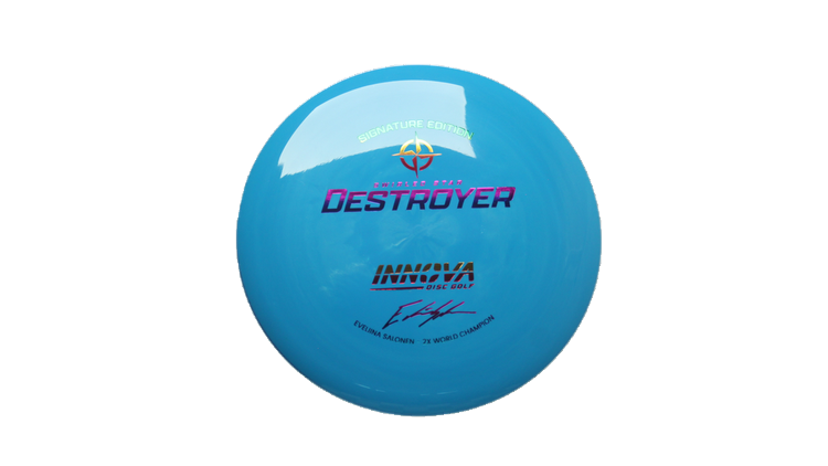 Innova 2026 2X Eveliina Signature Edition Swirled Star Destroyer Distance Driver Front View