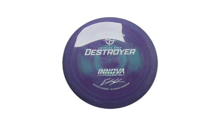 Innova 2026 2X Eveliina Signature Edition Swirled Star Destroyer Distance Driver Front View