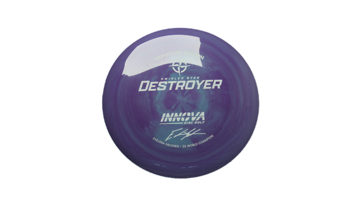 Innova 2026 2X Eveliina Signature Edition Swirled Star Destroyer Distance Driver Front View