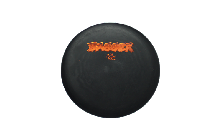 Pie Pan Discs Butter Line Bagger Putter Front View