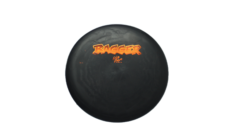 Pie Pan Discs Butter Line Bagger Putter Front View