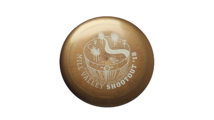 Innova Custom Shimmer Star Destroyer Distance Driver Front View