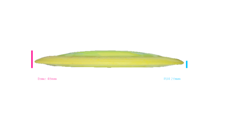 Innova Pop Top Blizzard Champion Boss Distance Driver Profile View