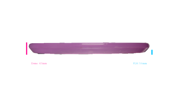 Discraft First Run Z Zone OS Putter Profile View