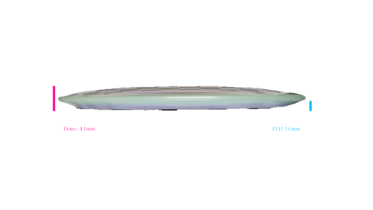 Discraft First Run Z Undertaker Fairway Driver Profile View