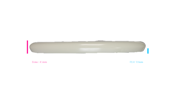 Streamline 2024 Gyropalooza / Gene Cernan Apollo XVII Color Glow Eclipse Parachute Putter Profile View