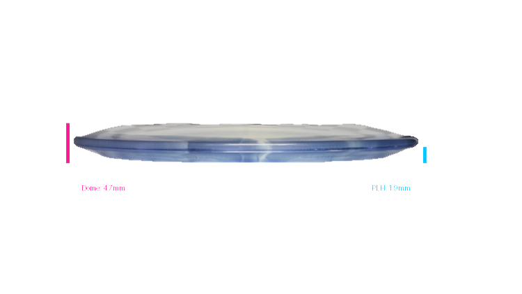 Innova Blue Cow Custom Halo Star Whippet X Fairway Driver Profile View