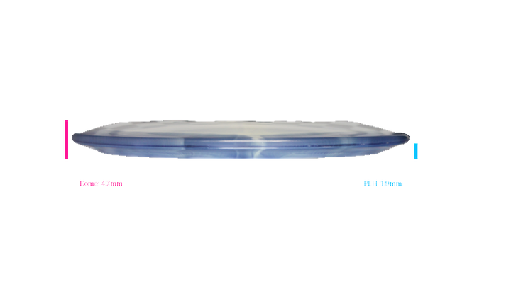 Innova Blue Cow Custom Halo Star Whippet X Fairway Driver Profile View