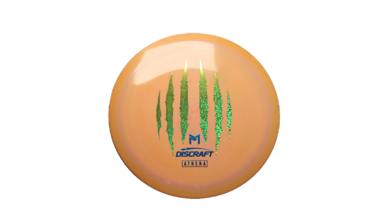Discraft 2023 Paul McBeth 6X Claw ESP Swirl Athena Fairway Driver Front View
