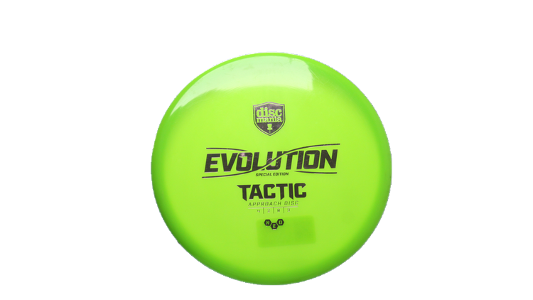 Discmania Evolution Special Edition Neo Tactic Putter Front View